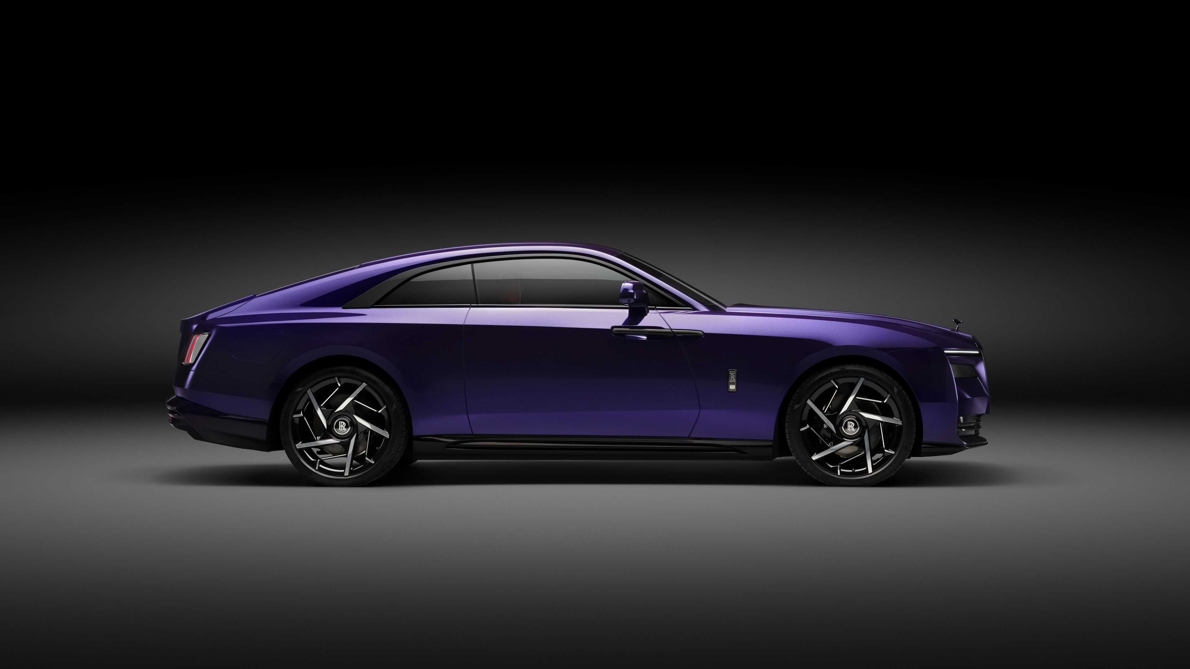 Rolls-Royce Black Badge Spectre Luxury EV ultra HD 4K wallpaper