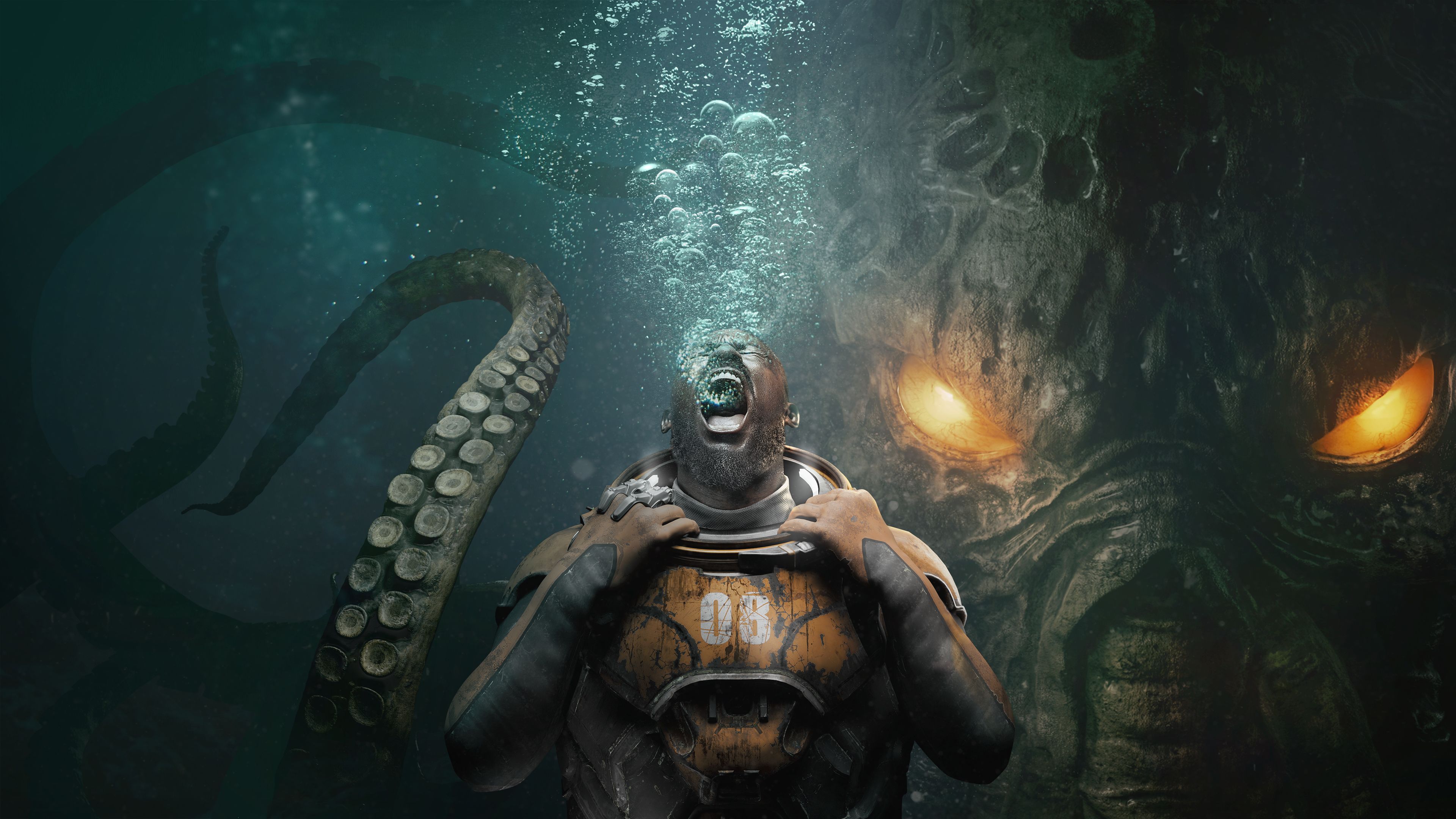 Cthulhu: The Cosmic Abyss Key Art ultra HD 4K wallpaper