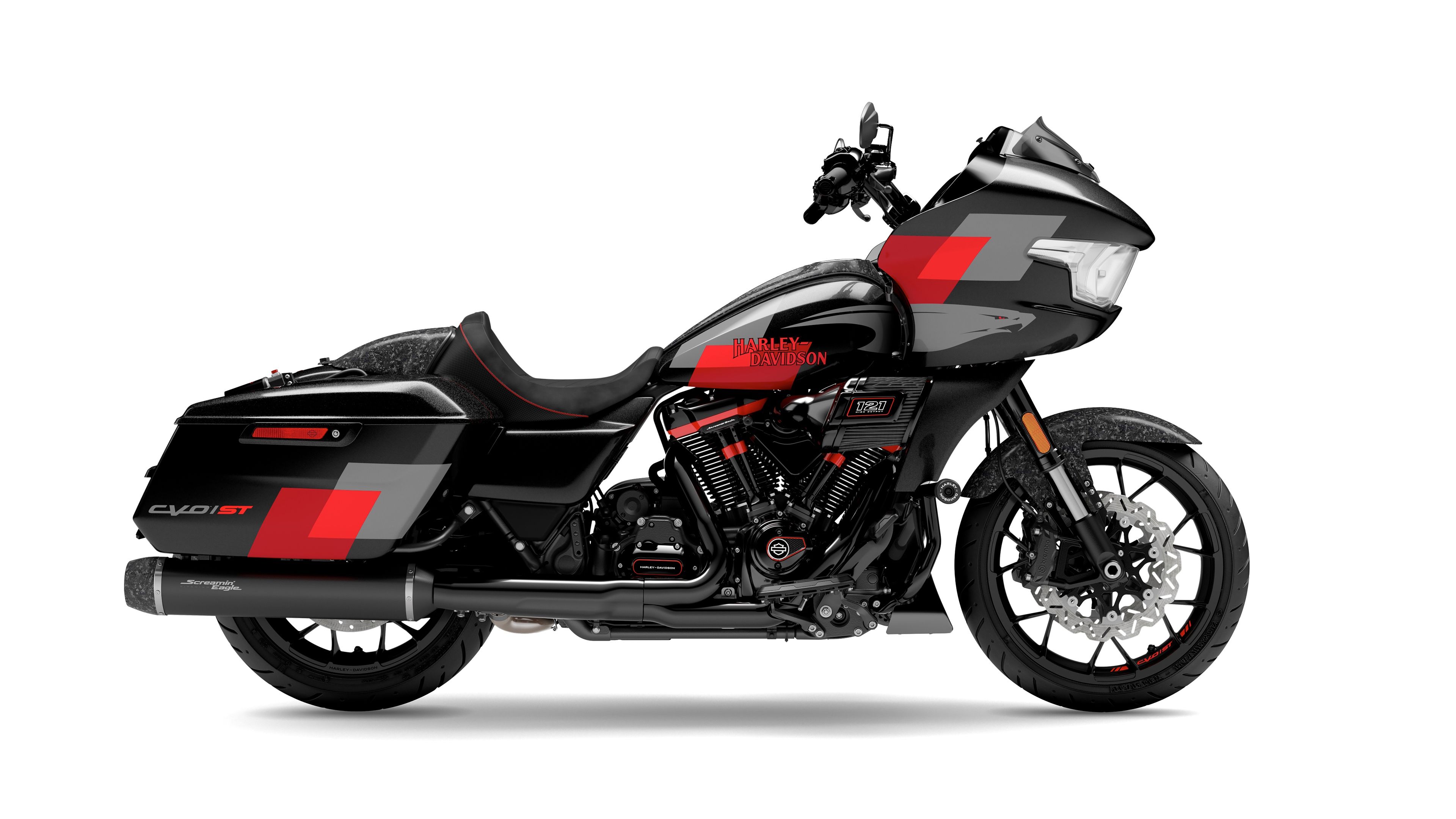 Harley-Davidson FLTRXSTSE CVO Road Glide ST ultra HD 4K wallpaper