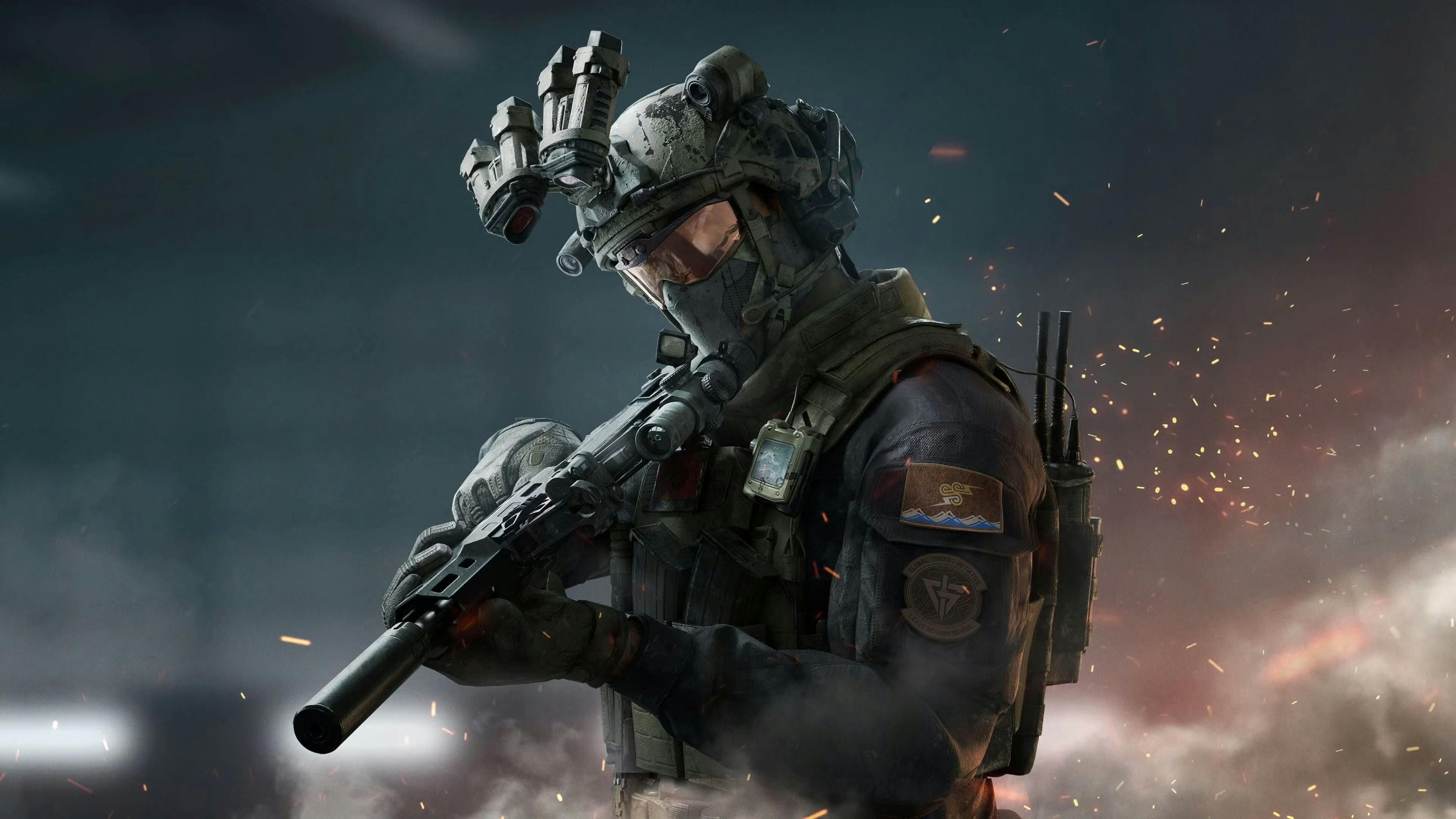 Delta Force Soldier ultra HD 4K wallpaper