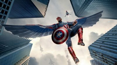 Captain America: Brave New World Vertical ultra HD 4K wallpaper