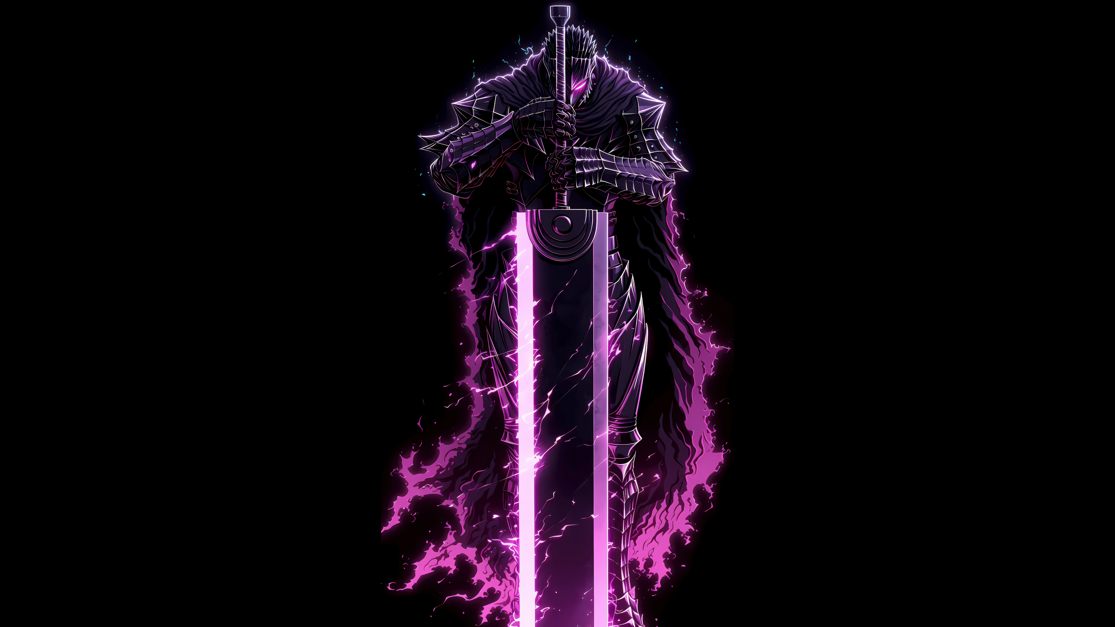Guts Neon ultra HD 4K wallpaper