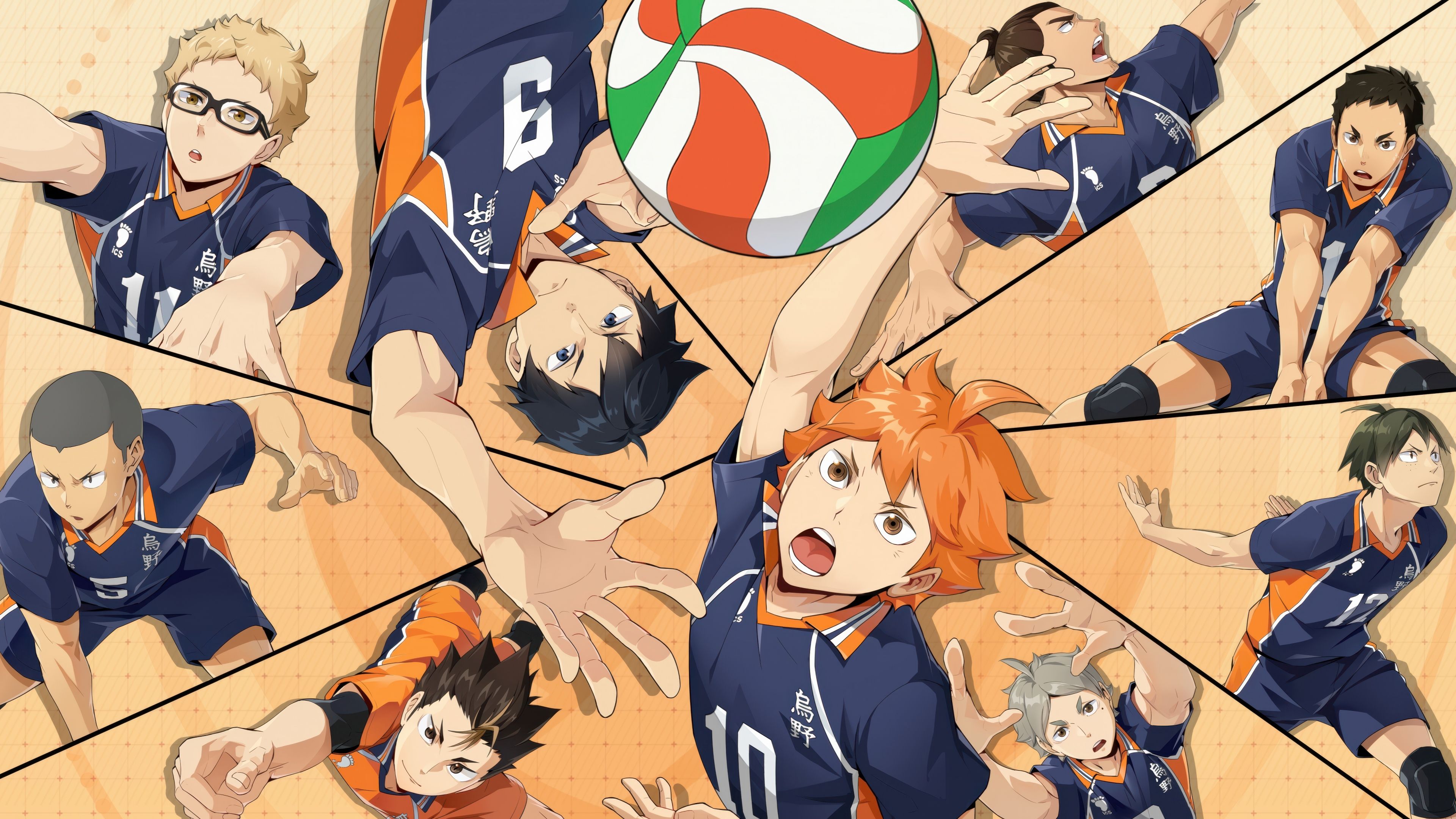 Haikyuu: FLY HIGH Ultrawide ultra HD 4K wallpaper