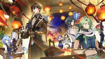 Lantern Rite Festival Genshin Impact ultra HD 4K wallpaper
