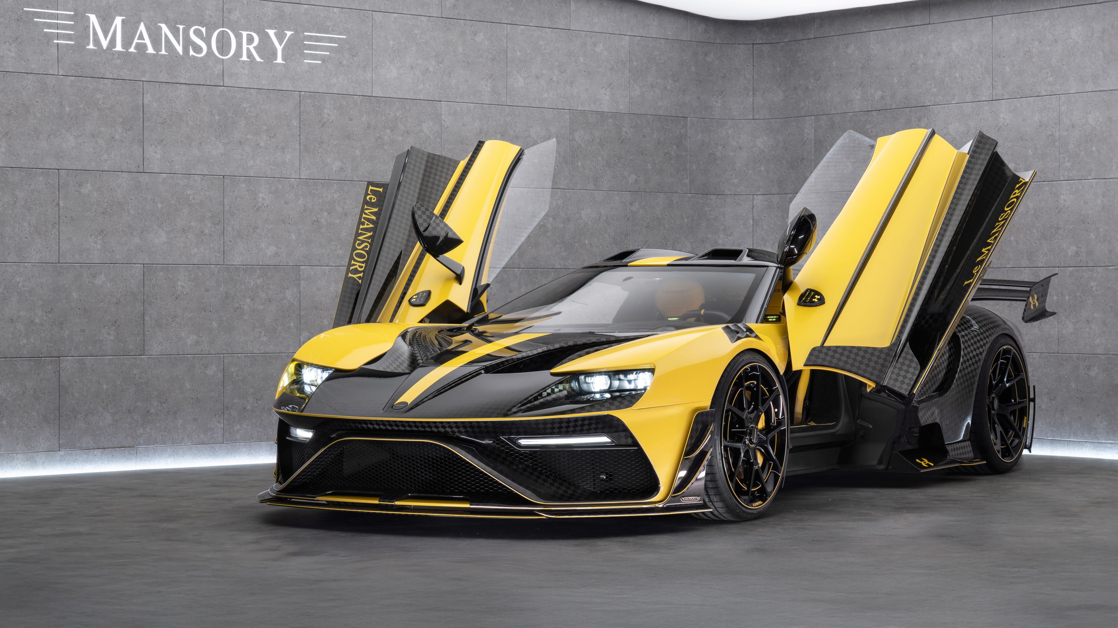 Mansory x Under Armour Le Mansory 2025 ultra HD 4K wallpaper