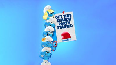 Smurfs ultra HD 4K wallpaper