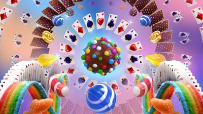 Candy Crush Solitaire ultra HD 4K wallpaper
