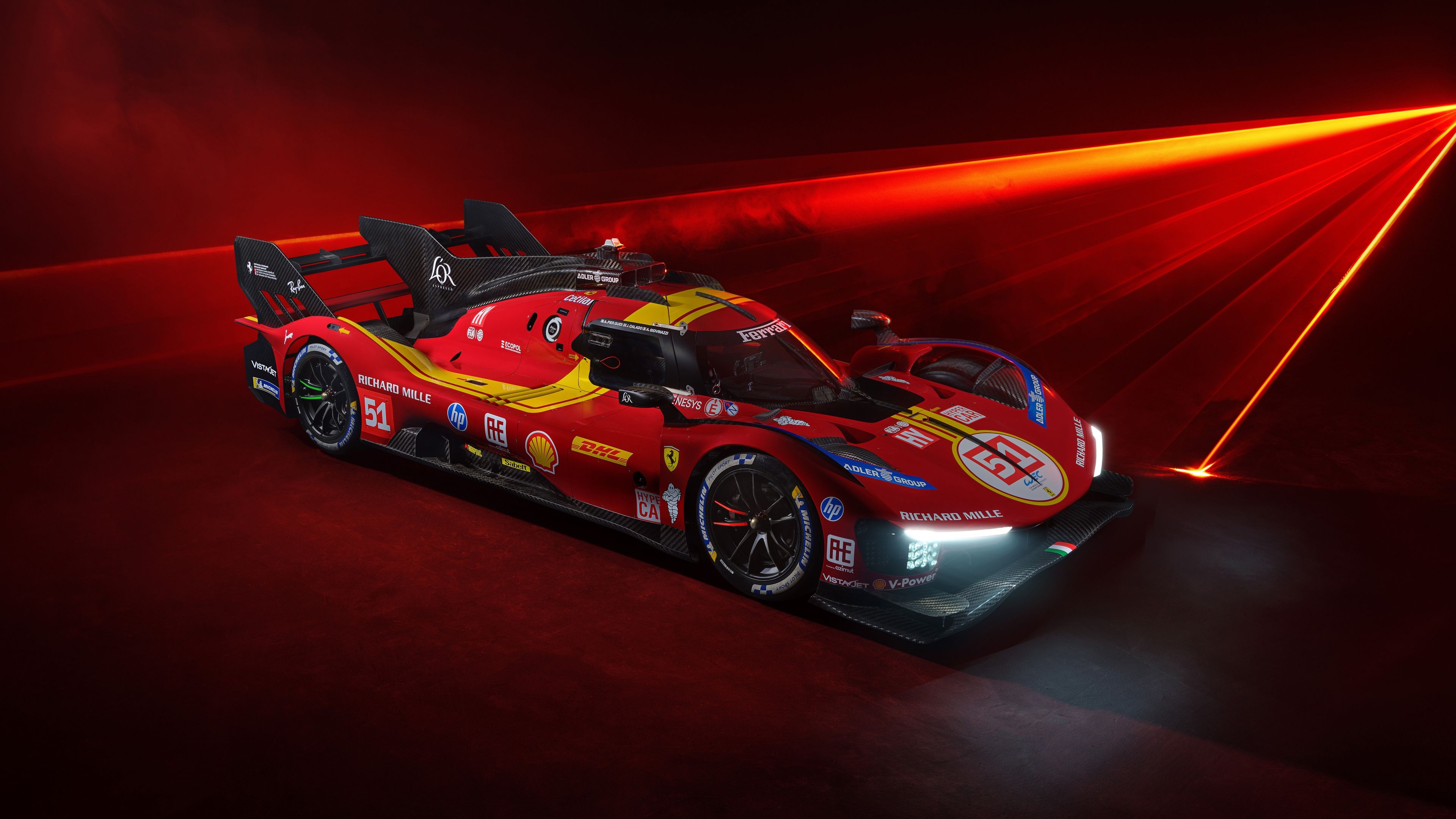 Ferrari 499P 2025 ultra HD 4K wallpaper