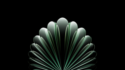Green abstract Metallic ultra HD 4K wallpaper