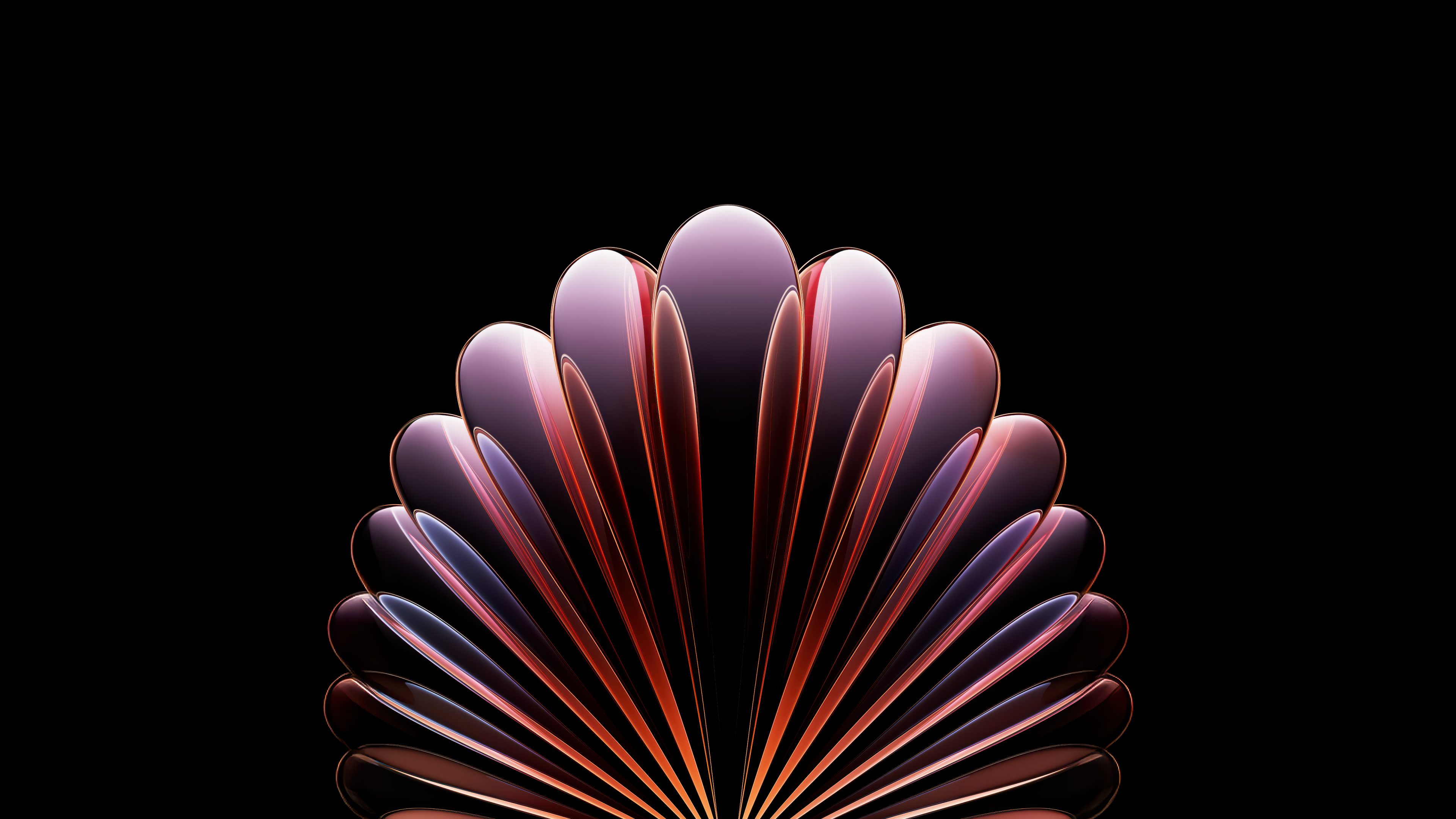 Red abstract Metallic ultra HD 4K wallpaper