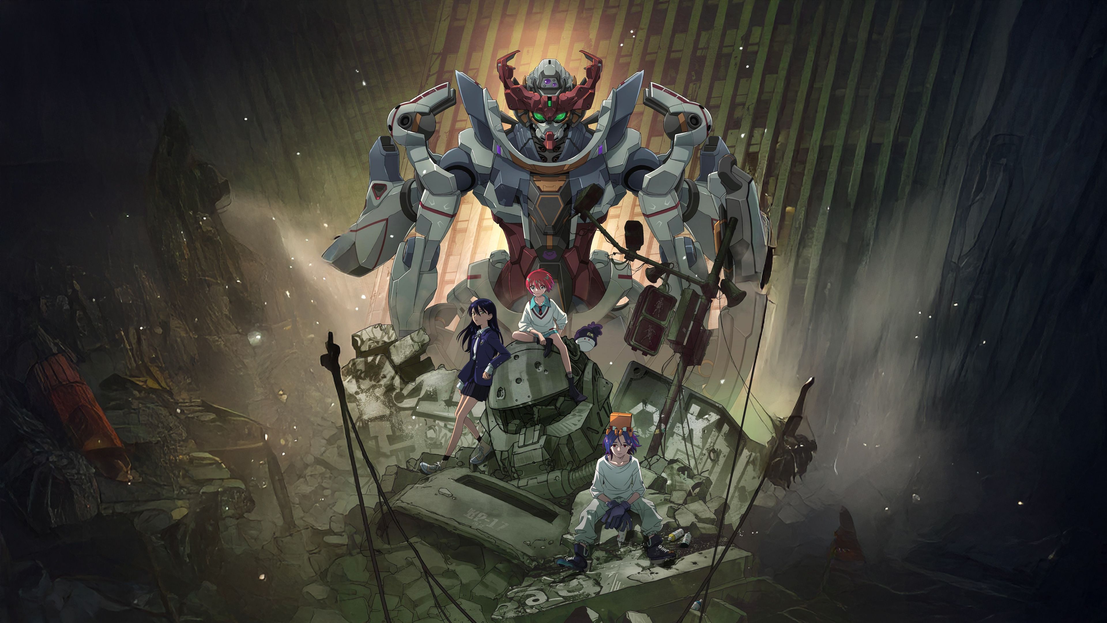 Mobile Suit Gundam GQuuuuuuX: Beginning ultra HD 4K wallpaper