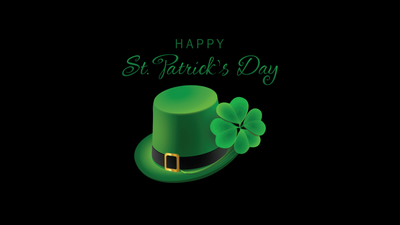 St. Patrick's Day Green hat ultra HD 4K wallpaper