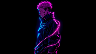 Sukuna x Gojo AMOLED ultra HD 4K wallpaper