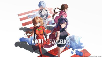 Goddess of Victory: Nikke Neon Genesis Evangelion ultra HD 4K wallpaper