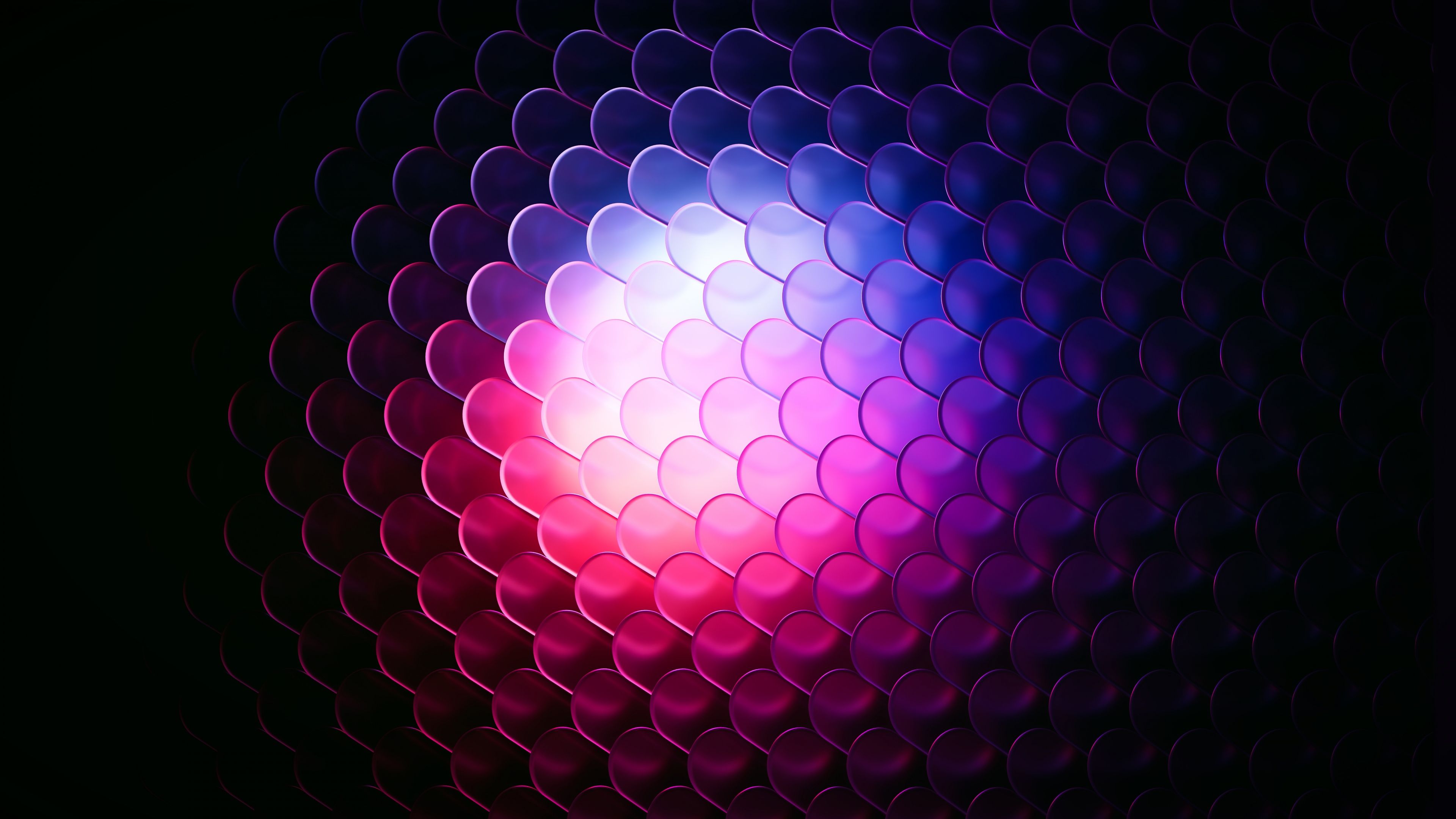 Geometric Hexagons ultra HD 4K wallpaper