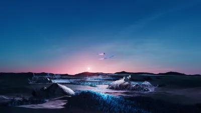 Artificial Scenery ultra HD 4K wallpaper