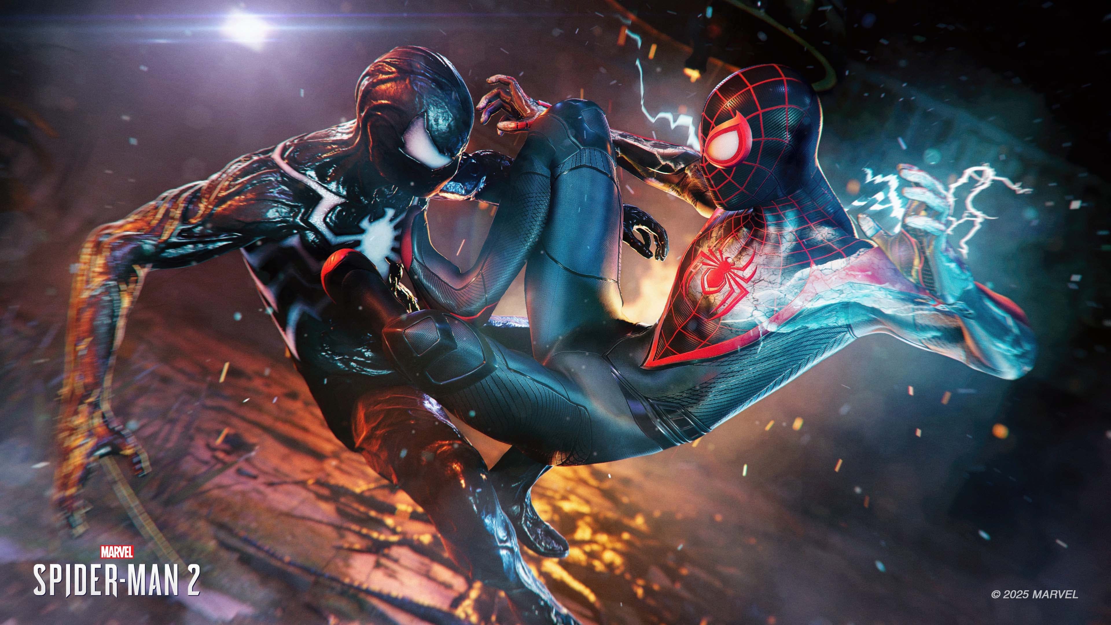 Marvel's Spider-Man 2 PC Games ultra HD 4K wallpaper