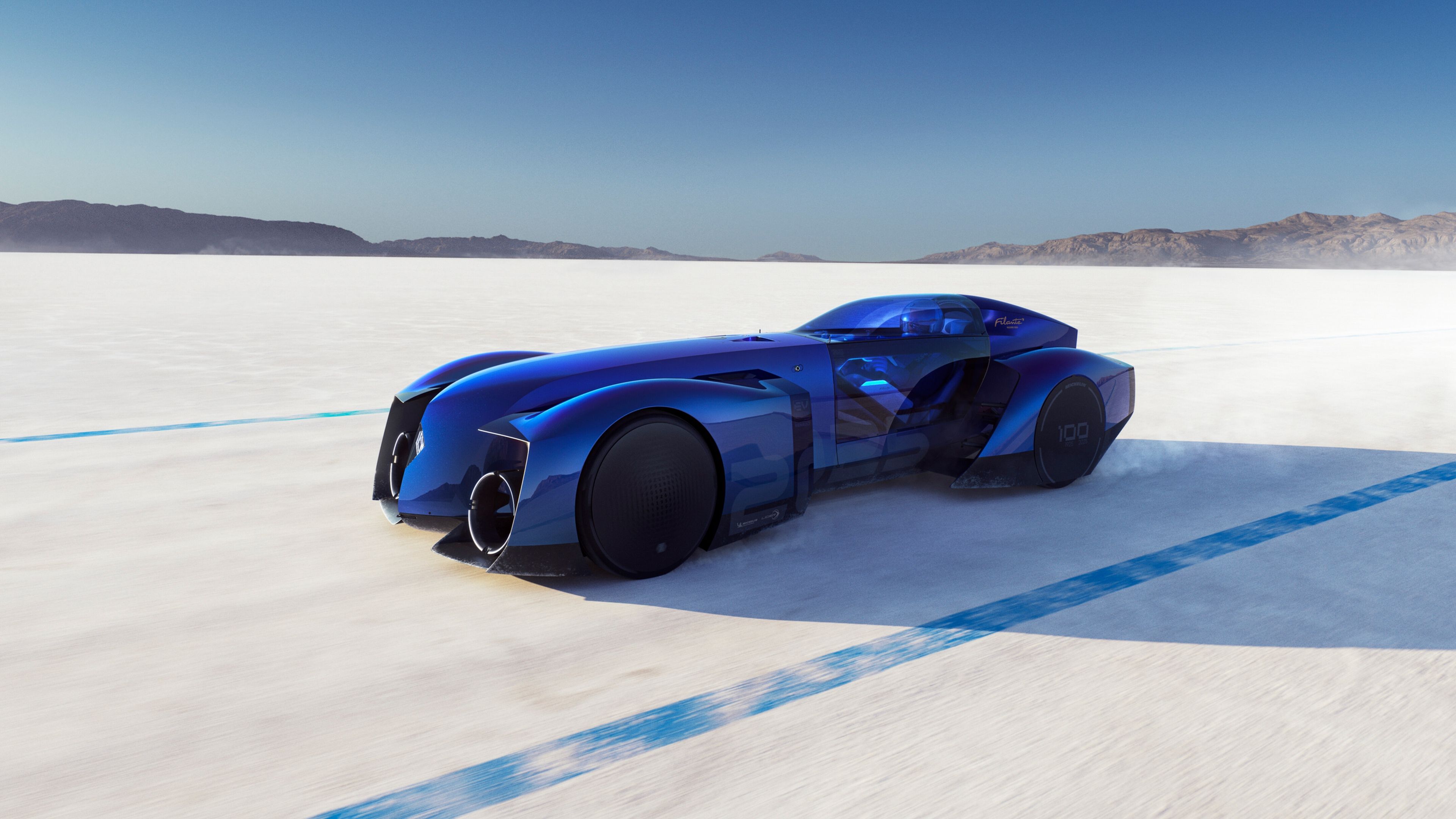 Renault Filante Record 2025 ultra HD 4K wallpaper