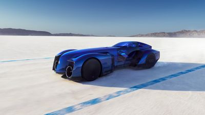 Renault Filante Record 2025 ultra HD 4K wallpaper
