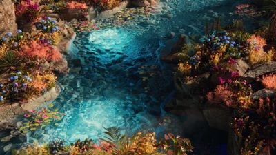 Paradise Water Stream ultra HD 4K wallpaper