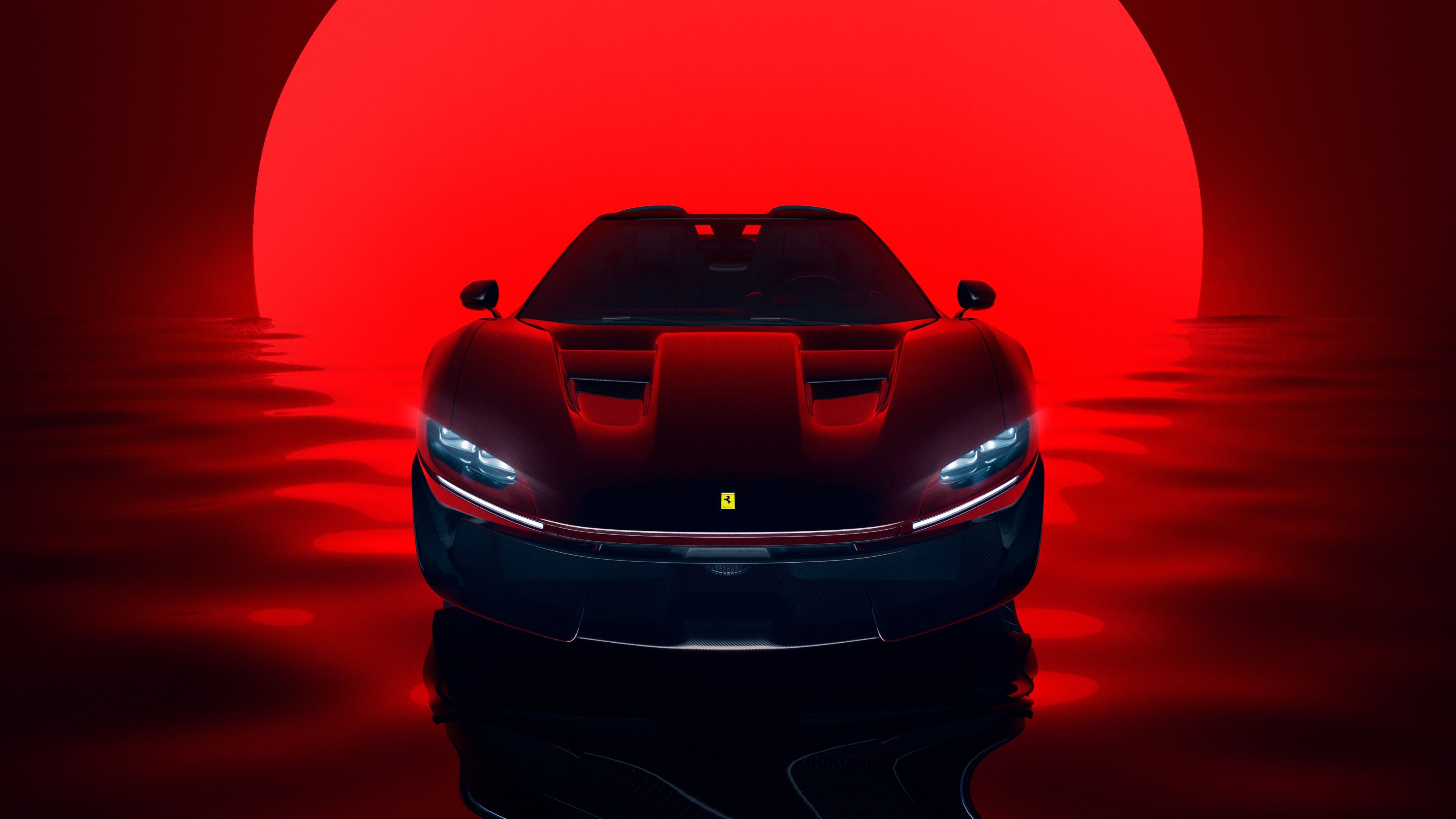 Ferrari J50 Roadster ultra HD 4K wallpaper
