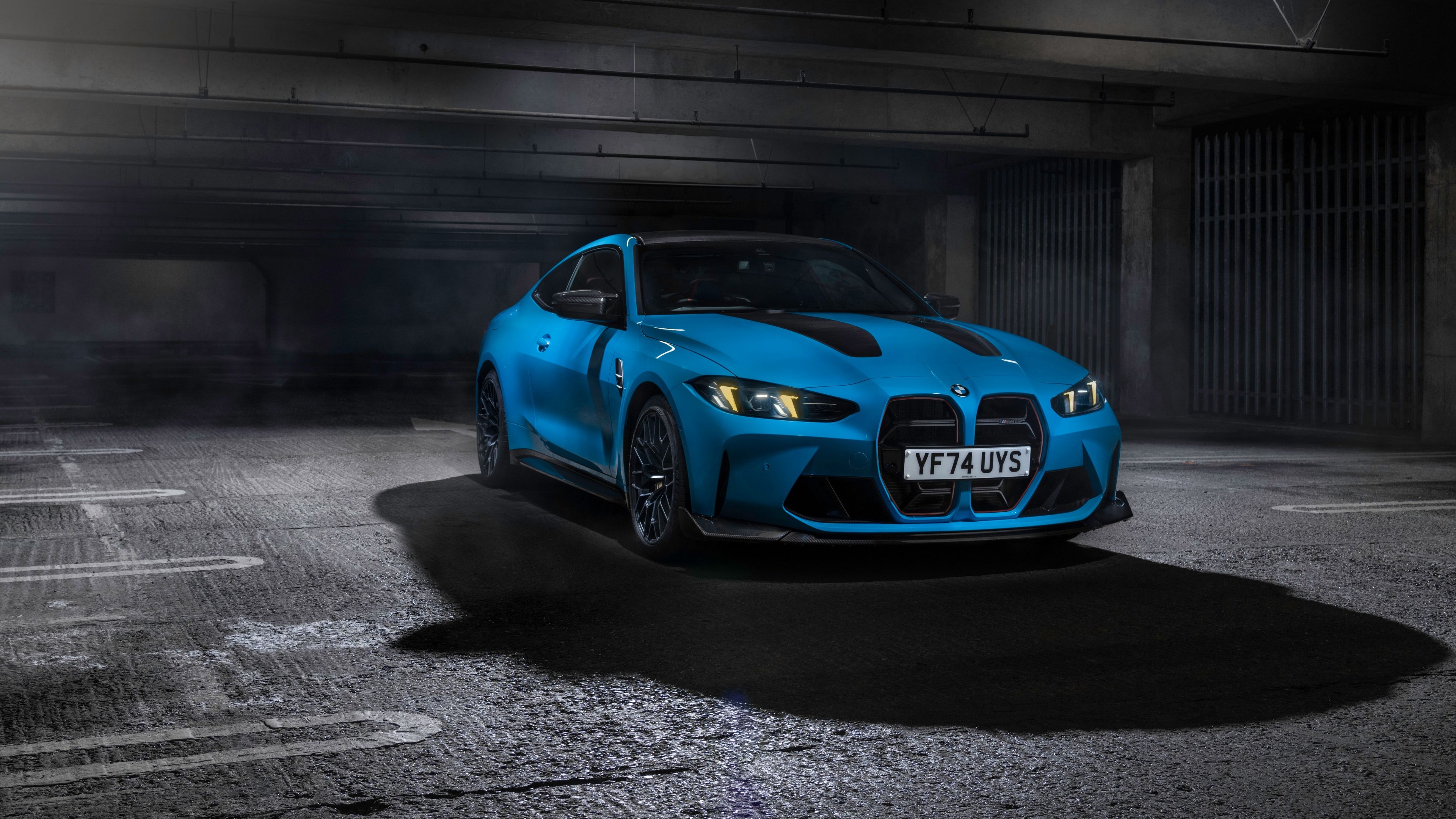BMW M4 CS Dark aesthetic ultra HD 4K wallpaper