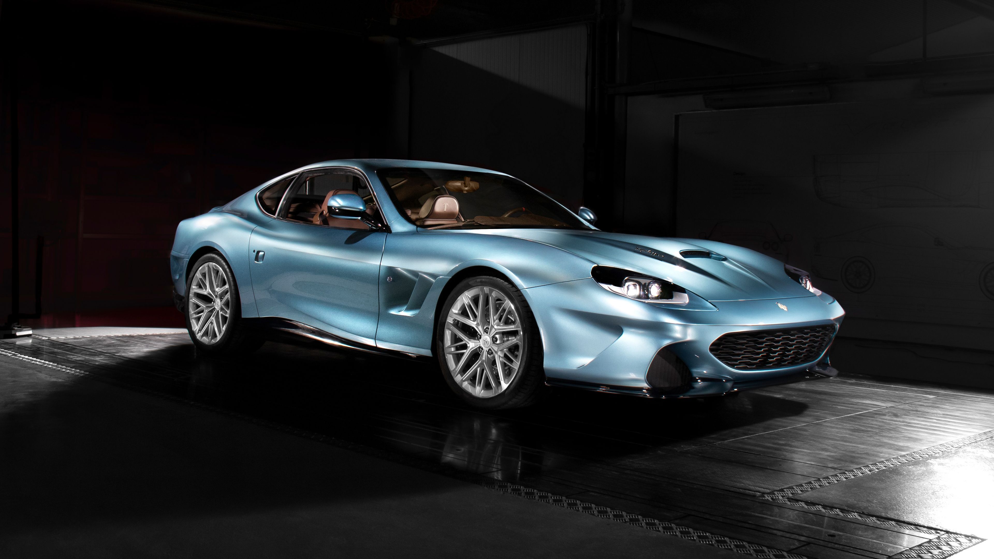 Touring Superleggera Veloce12 2025 ultra HD 4K wallpaper