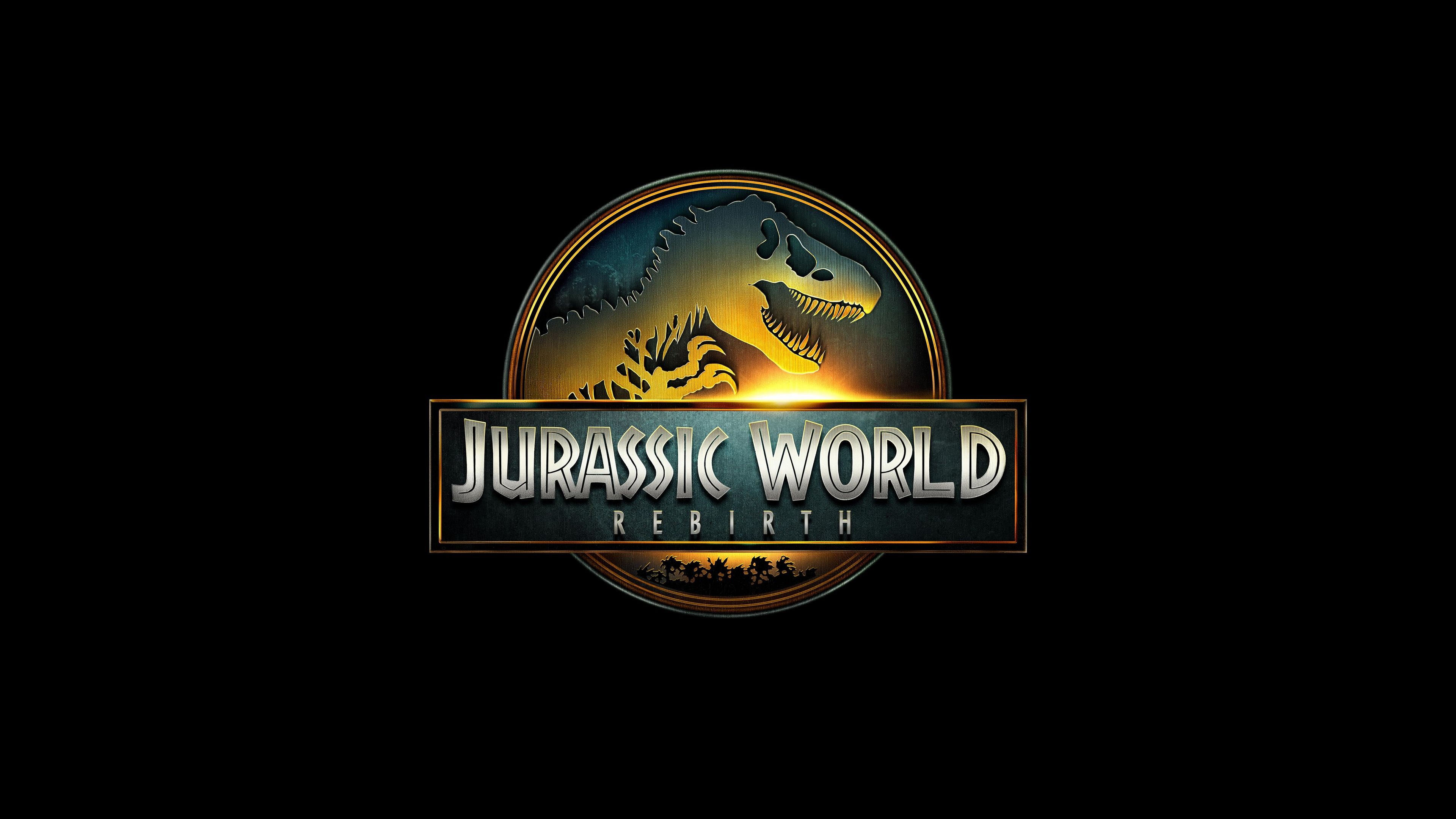 Jurassic World Rebirth Black background ultra HD 4K wallpaper
