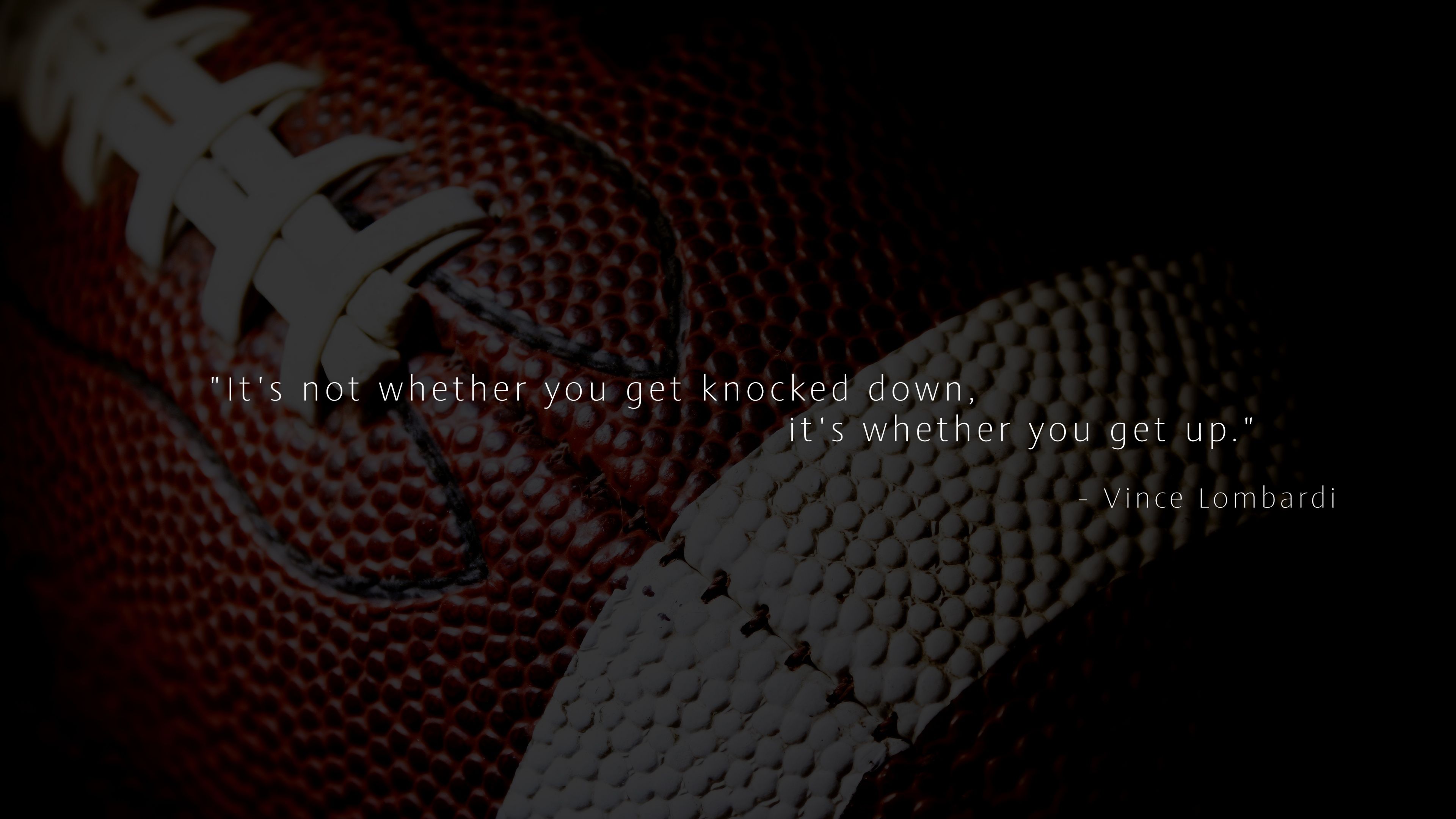 Vince Lombardi Popular quotes ultra HD 4K wallpaper