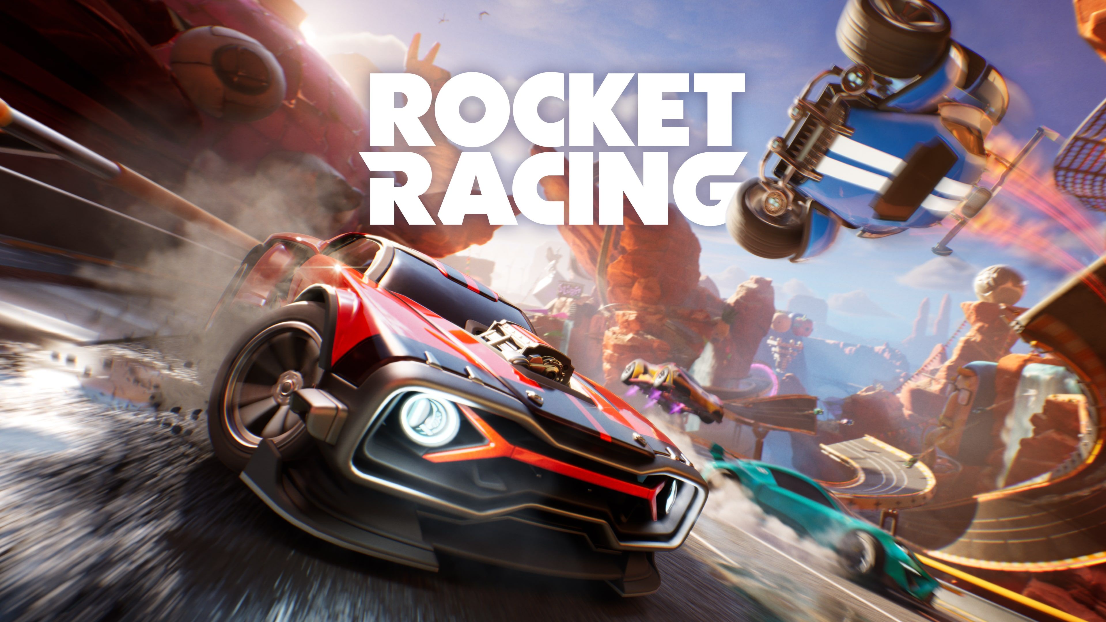 Rocket Racing Key Art ultra HD 4K wallpaper