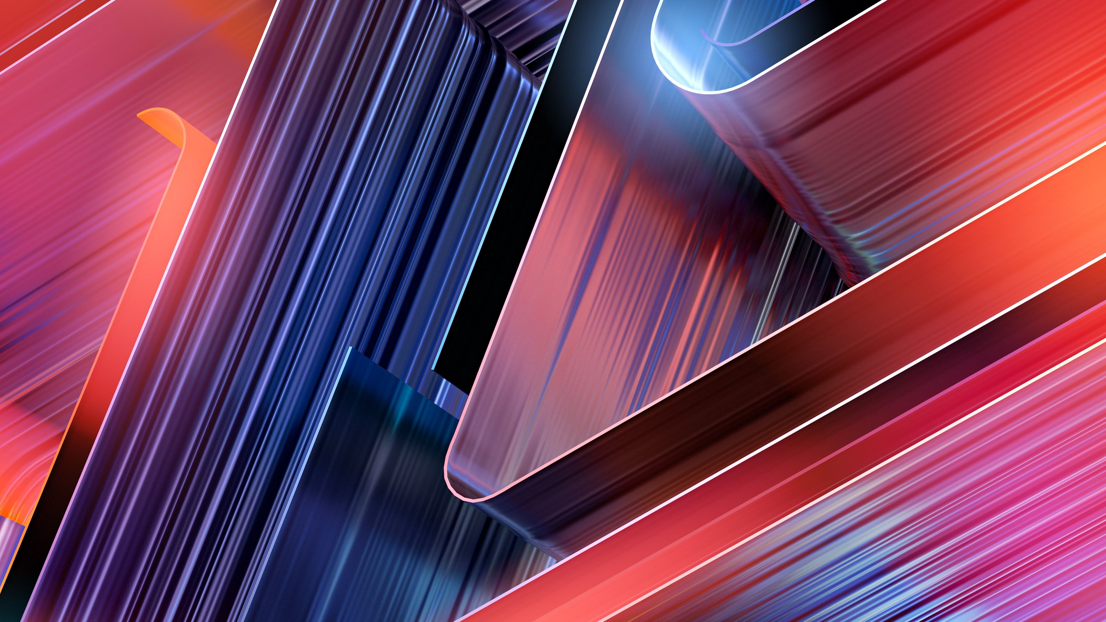Modern 3D Render ultra HD 4K wallpaper