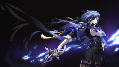 Clorinde Genshin Impact ultra HD 4K wallpaper