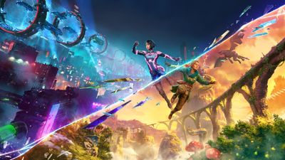 Split Fiction Key Art ultra HD 4K wallpaper