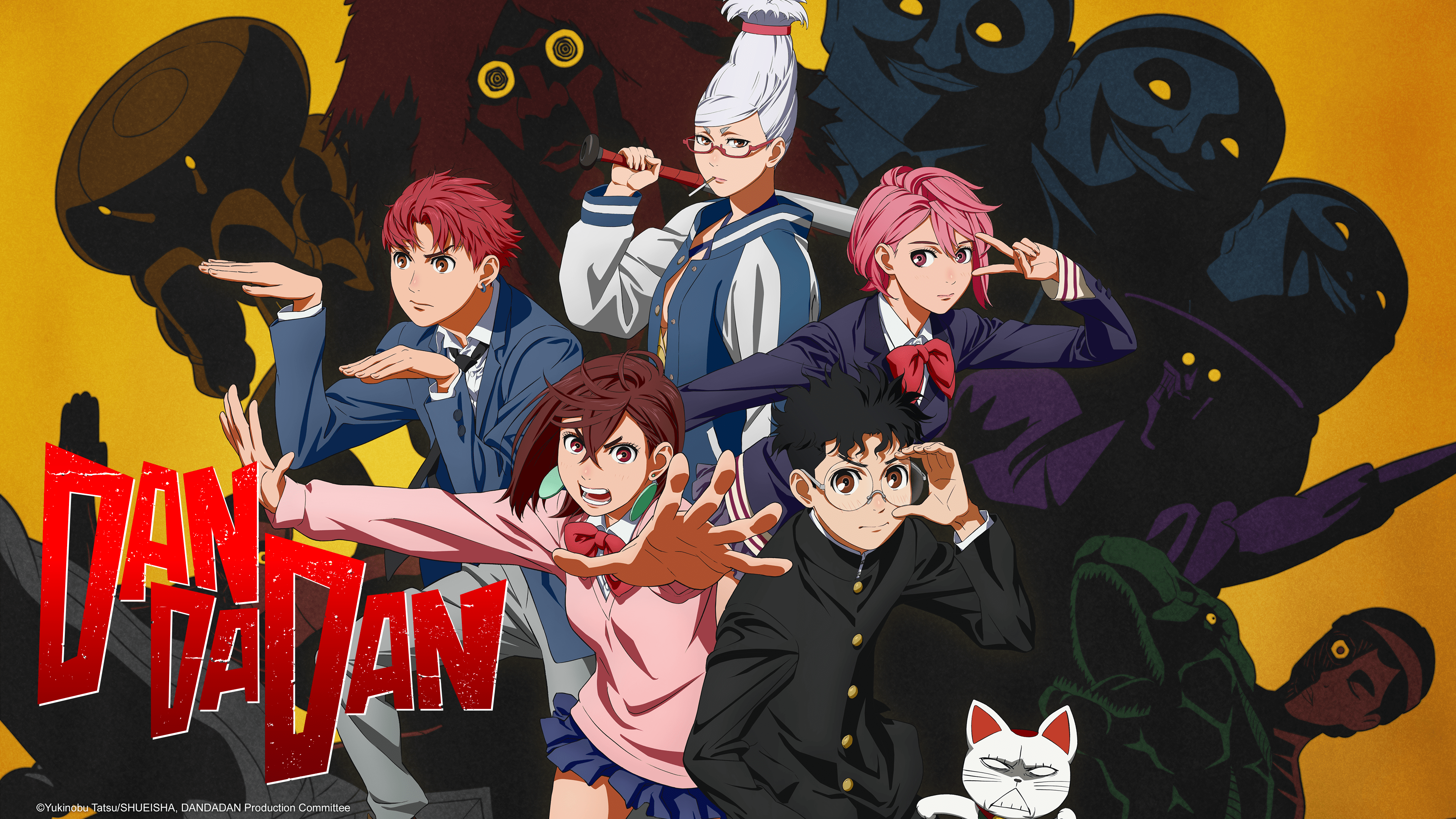Dandadan Anime poster ultra HD 4K wallpaper