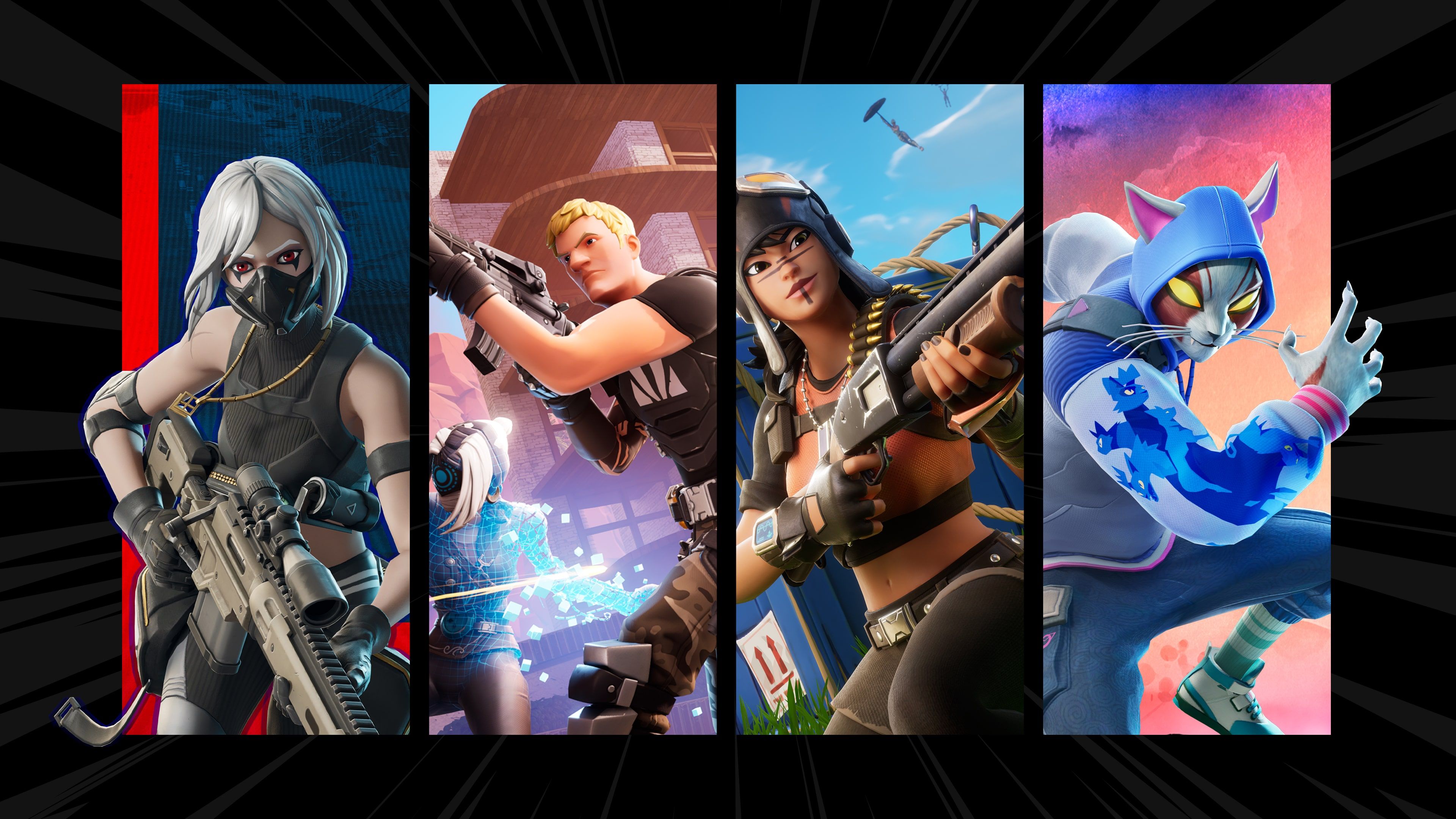 Fortnite Battle Royale Video Game ultra HD 4K wallpaper