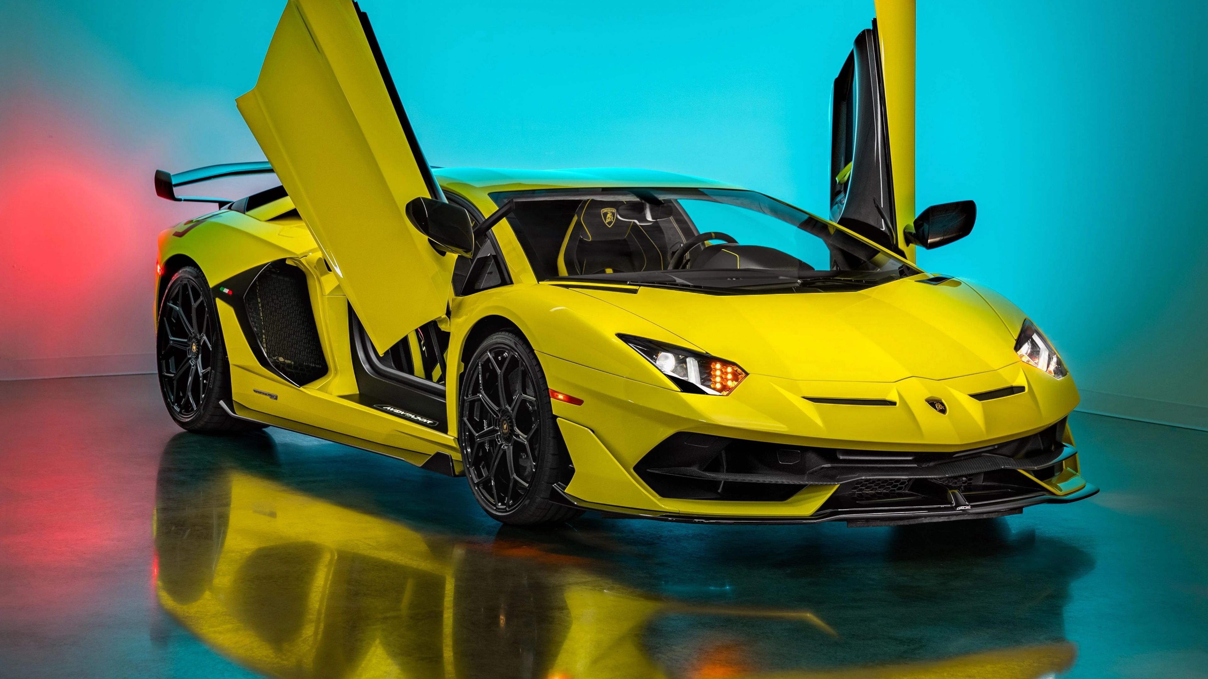 Lamborghini Aventador SVJ Vertical ultra HD 4K wallpaper