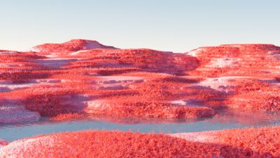 Infrared Landscape ultra HD 4K wallpaper
