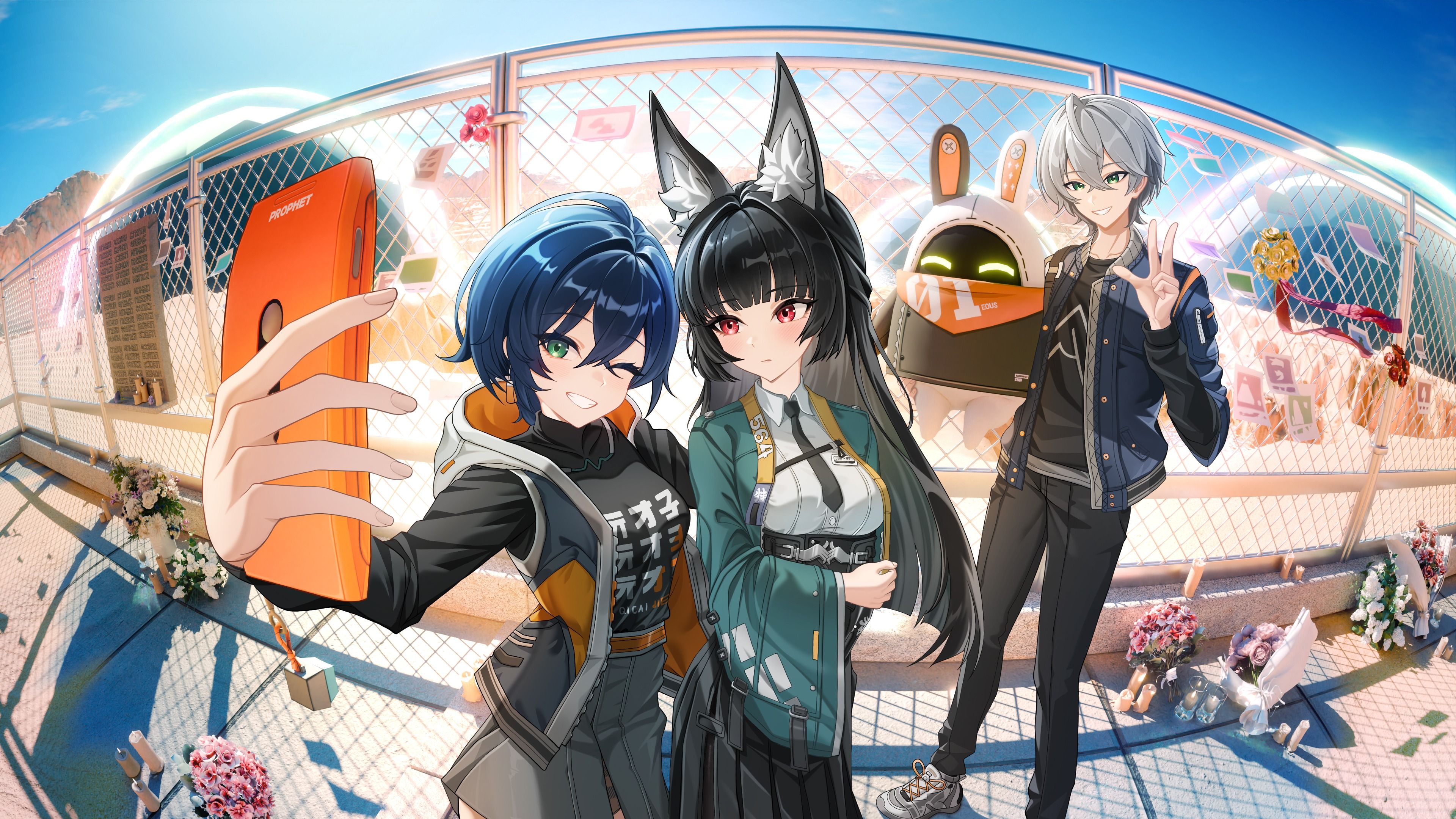 Zenless Zone Zero Selfie ultra HD 4K wallpaper