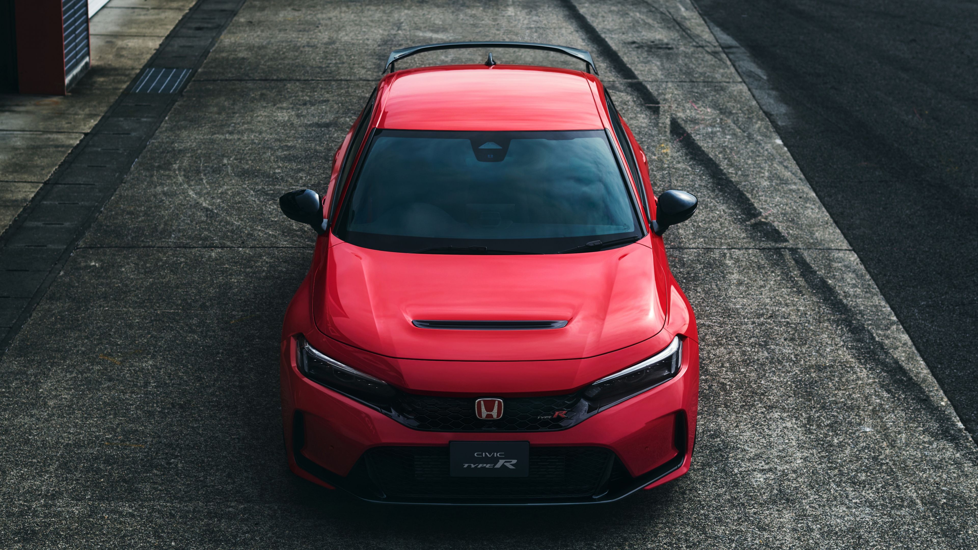 Honda Civic Type R Racing Black Package ultra HD 4K wallpaper
