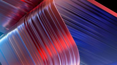 Waves Colorful art ultra HD 4K wallpaper