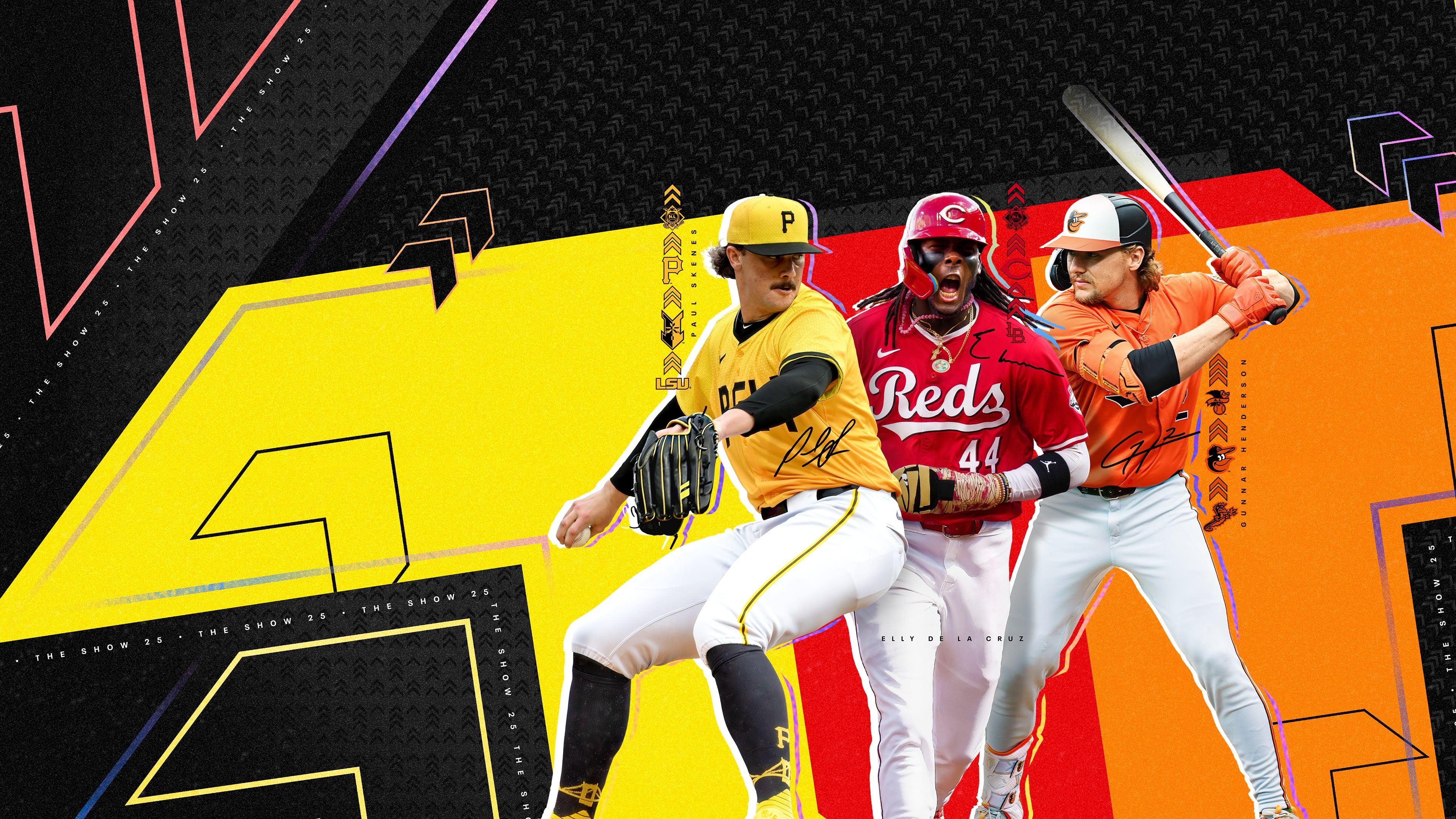 MLB The Show 25 Key Art ultra HD 4K wallpaper