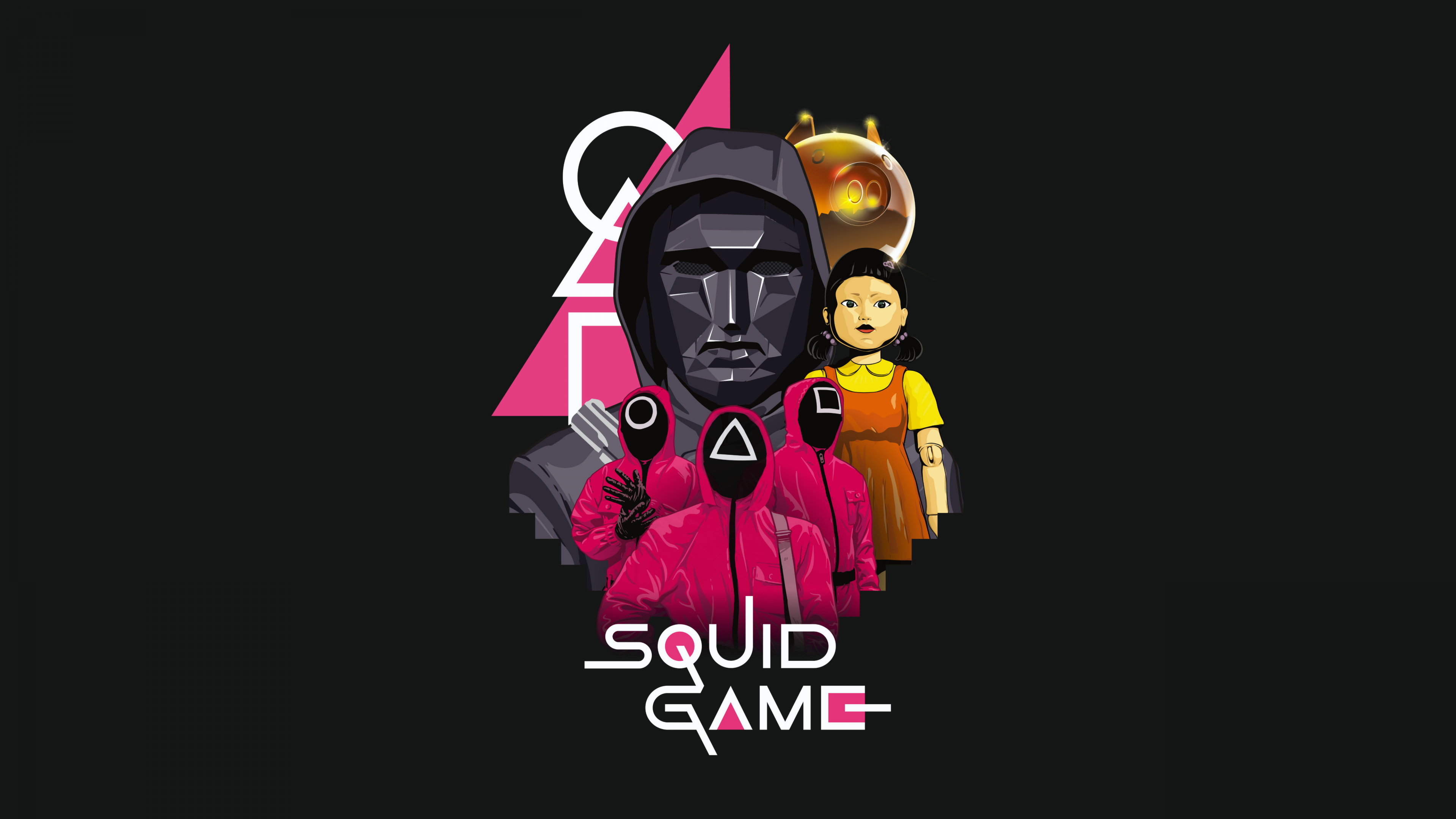 Squid Game 2 Poster ultra HD 4K wallpaper
