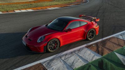 Porsche 911 GT3 Guards Red ultra HD 4K wallpaper