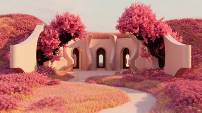 Pinkish red Outdoor ultra HD 4K wallpaper