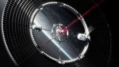 NASA Laser technology ultra HD 4K wallpaper