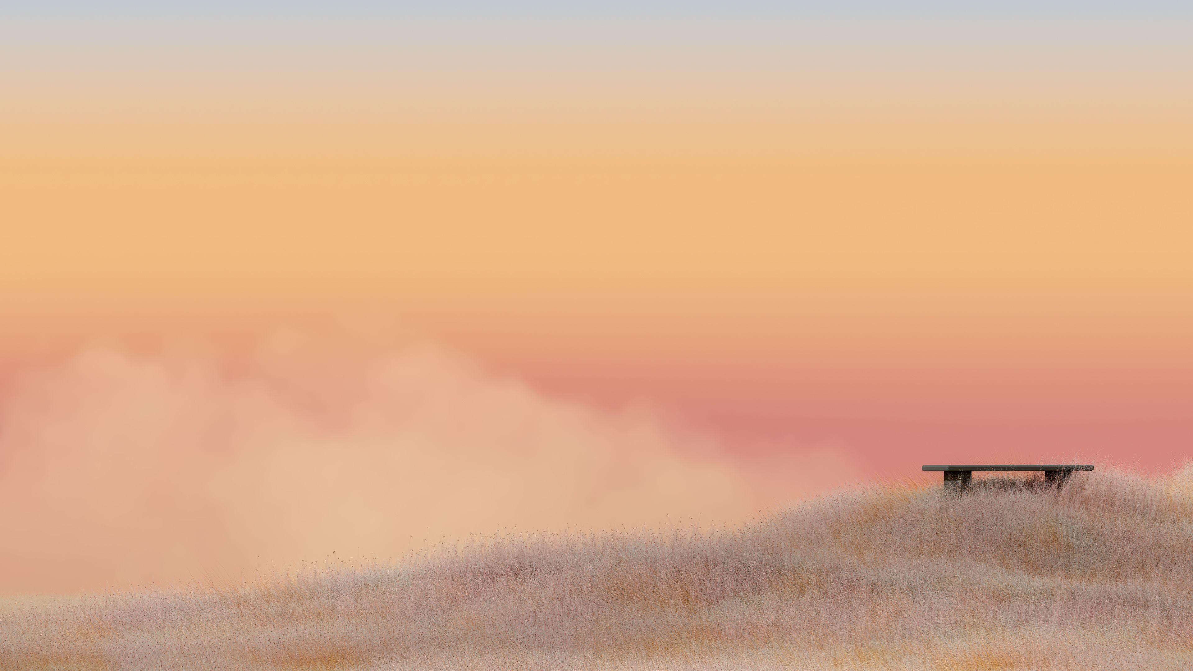 Aesthetic Sunset ultra HD 4K wallpaper