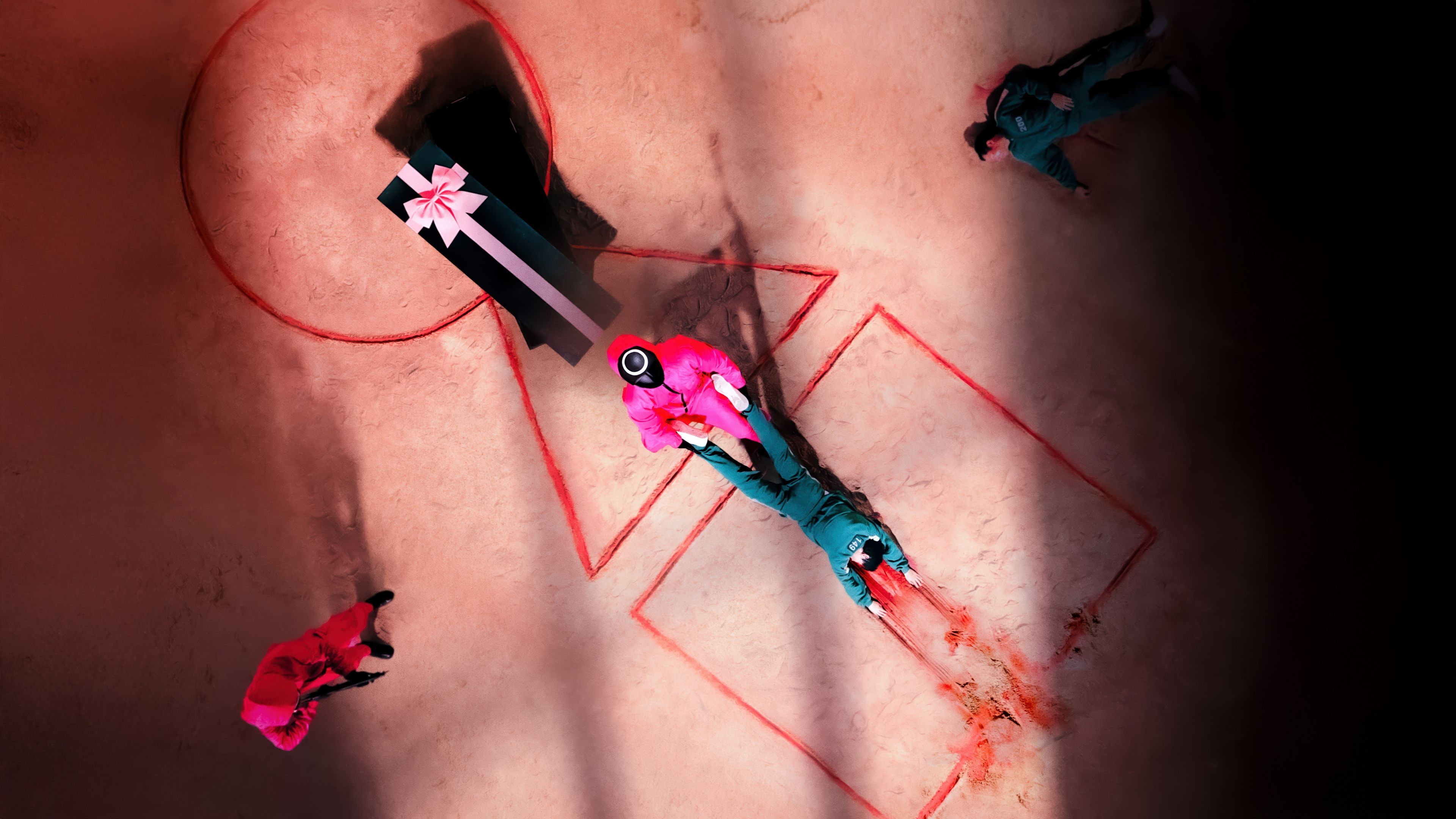 Netflix series Squid Game ultra HD 4K wallpaper