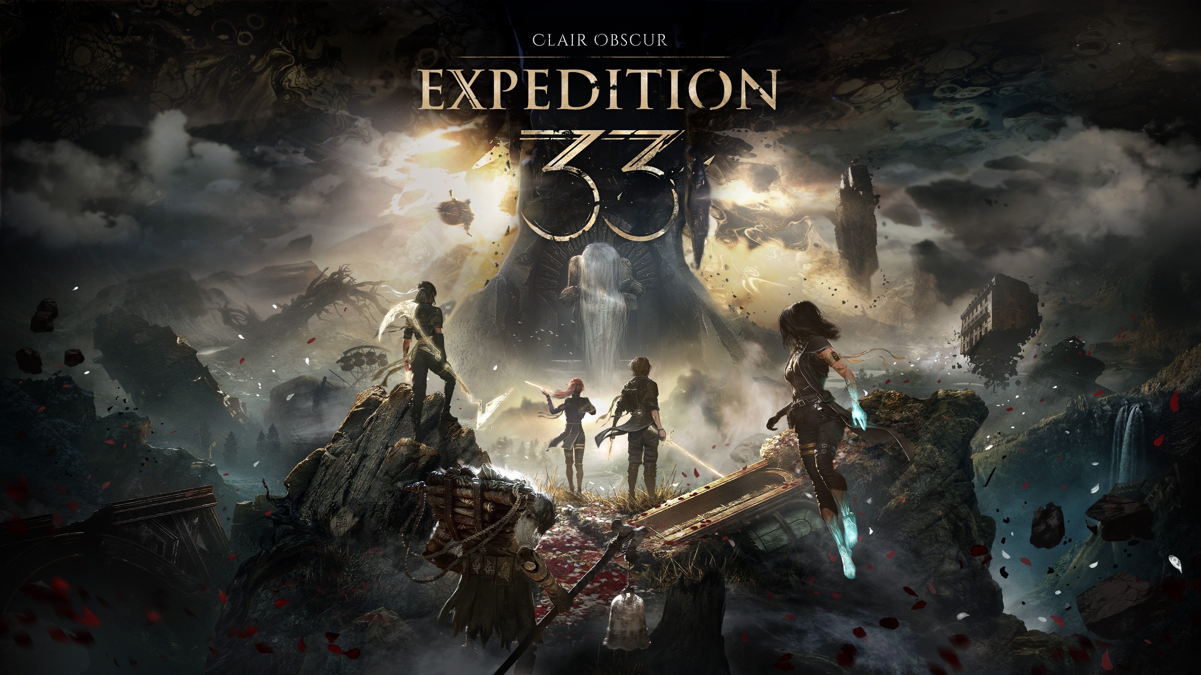 Clair Obscur: Expedition 33 Key Art ultra HD 4K wallpaper