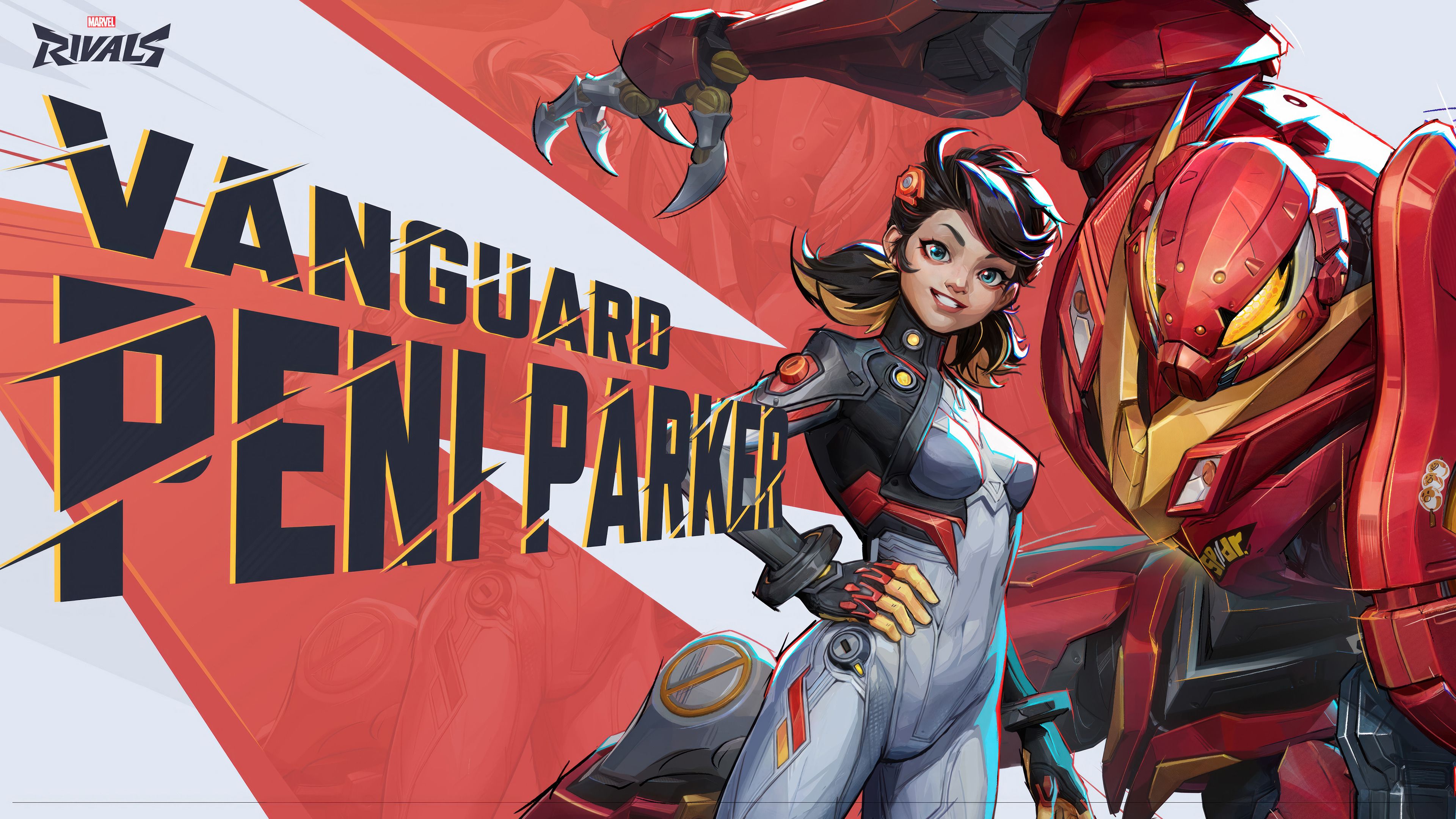 Peni Parker Marvel Rivals ultra HD 4K wallpaper