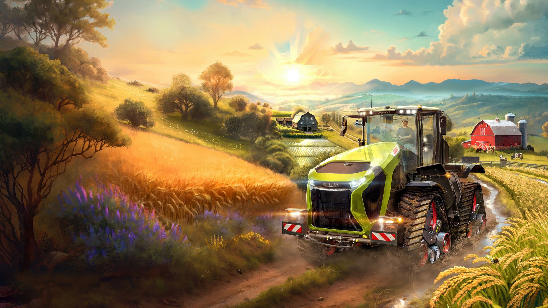 Key With One Sharp Farming Simulator 25 Key Art 4K Wallpaper | Pixground